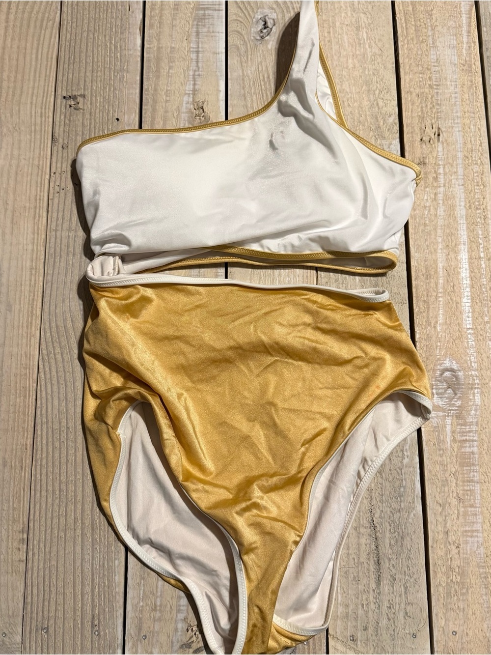 Victorias Secret One Shoulder Cutout One Piece Swimsuit